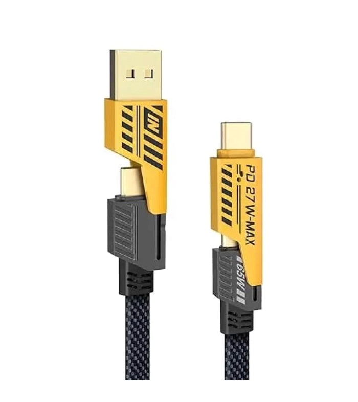 4 in 1 Fast Charging Cable 65Watt - High Quality